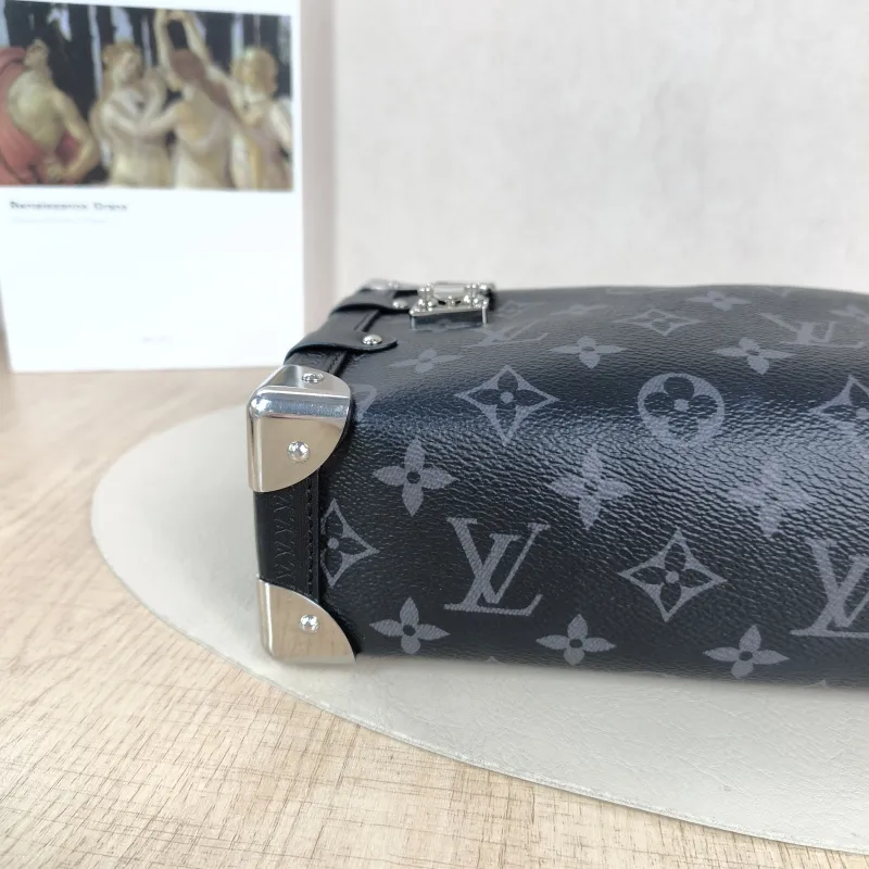 Louis Vuitton Crossbody Bag Side Trunk East West Box Monogram PVC Medium 28 × 7 × 15 cm — detail view 1 of 12