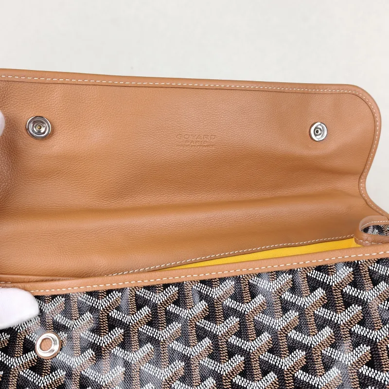 GOYARD Backpack SAINT LEGER Backpack Brown PVC One Size 34 × 15 × 37 cm — detail view 8 of 11