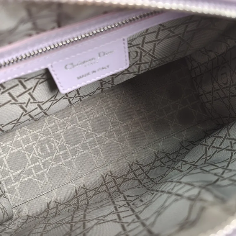 DIOR Top Handle Bag Lady Lady Dior Bag Calfskin Medium 24 × 12 × 21 cm — detail view 5 of 11