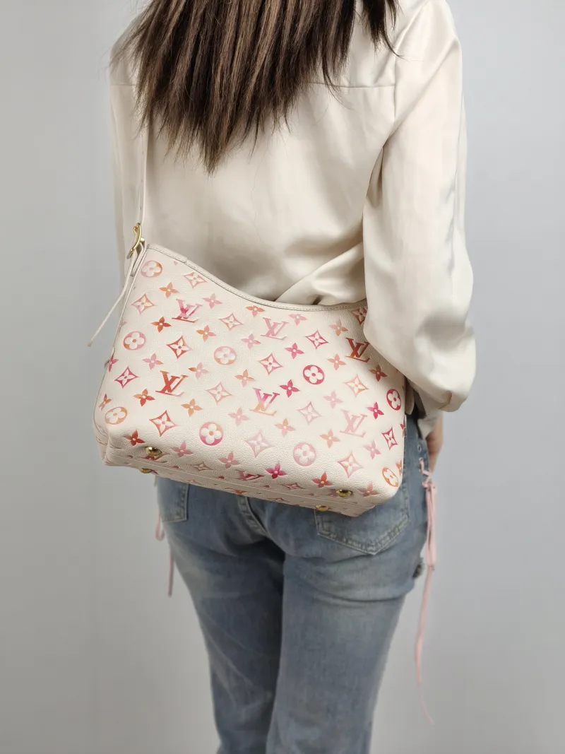 Louis Vuitton Crossbody Bag Carryall Calfskin Small 29.5 × 12 × 24 cm — on-model view 1 of 2