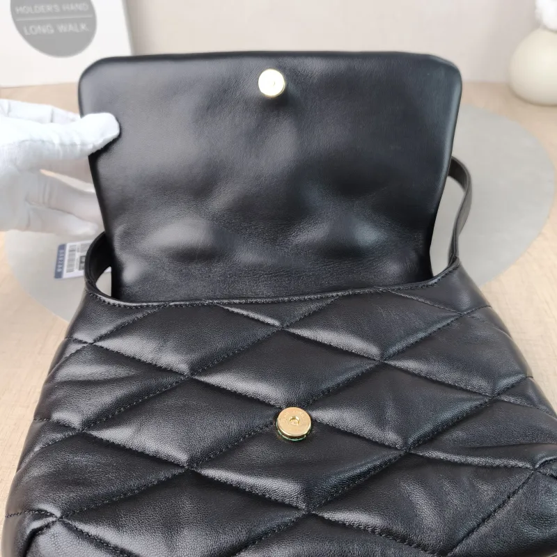 SAINT LAURENT Shoulder Bag LE 57 Shoulder Bag Black Lambskin One Size24 × 4 × 18 cm — detail view 8 of 10