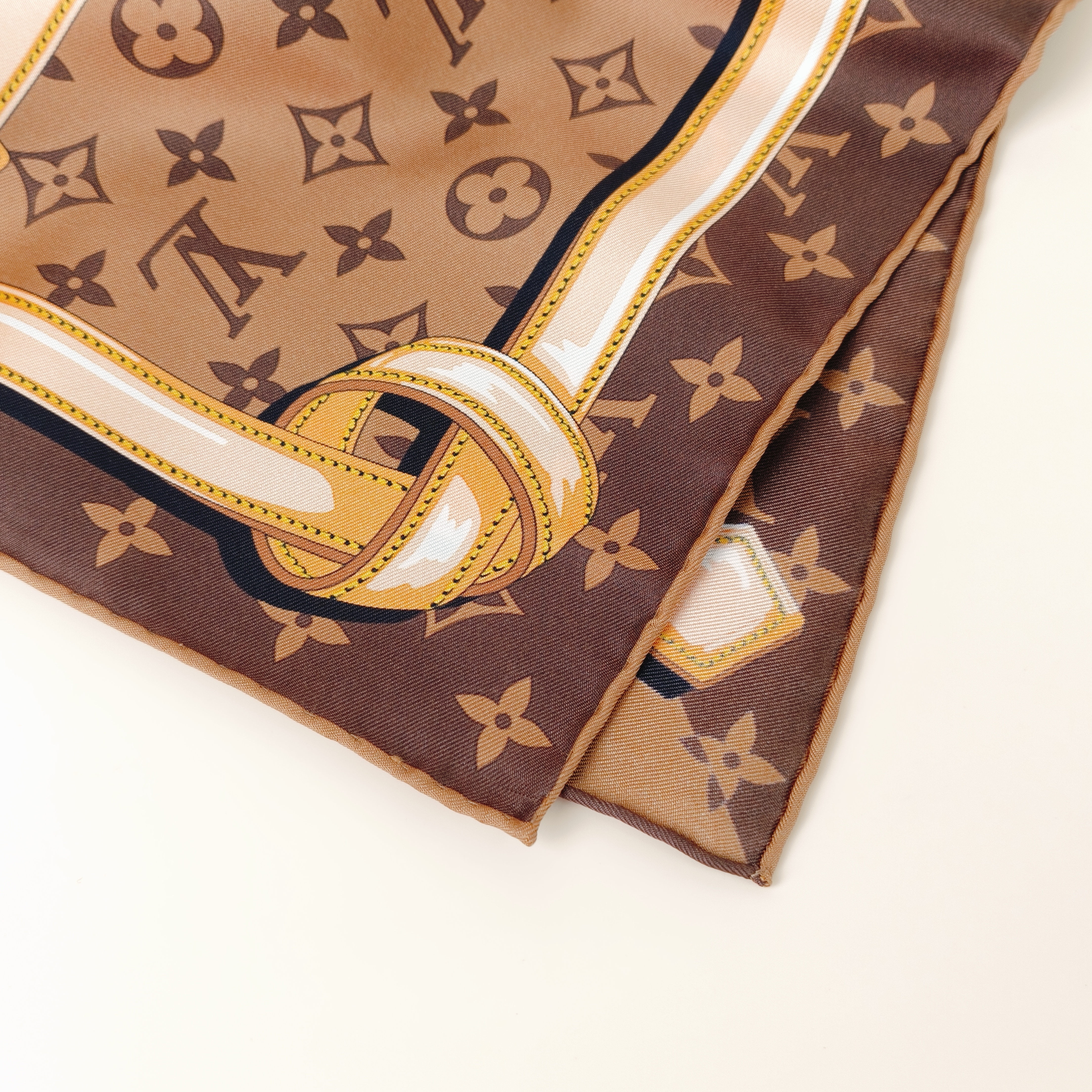 Louis Vuitton Monogram Silk One Size90*90 โ cover view 2 of 11