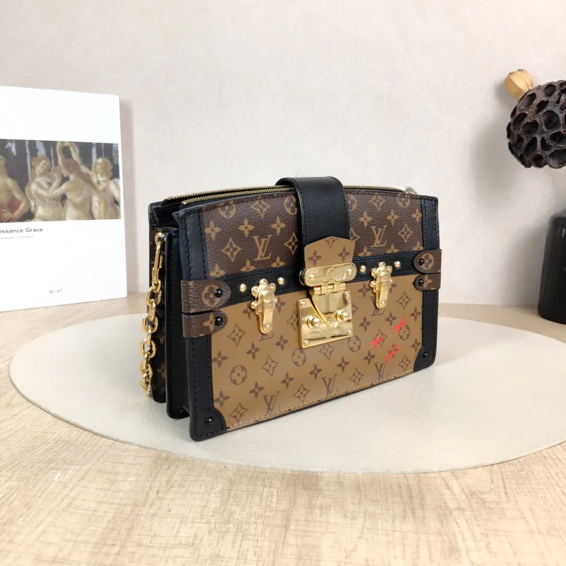 Louis Vuitton Crossbody Bag Trunk Clutch Box Monogram PVC Mini 20 × 5.5 × 12 cm — cover view 5 of 5