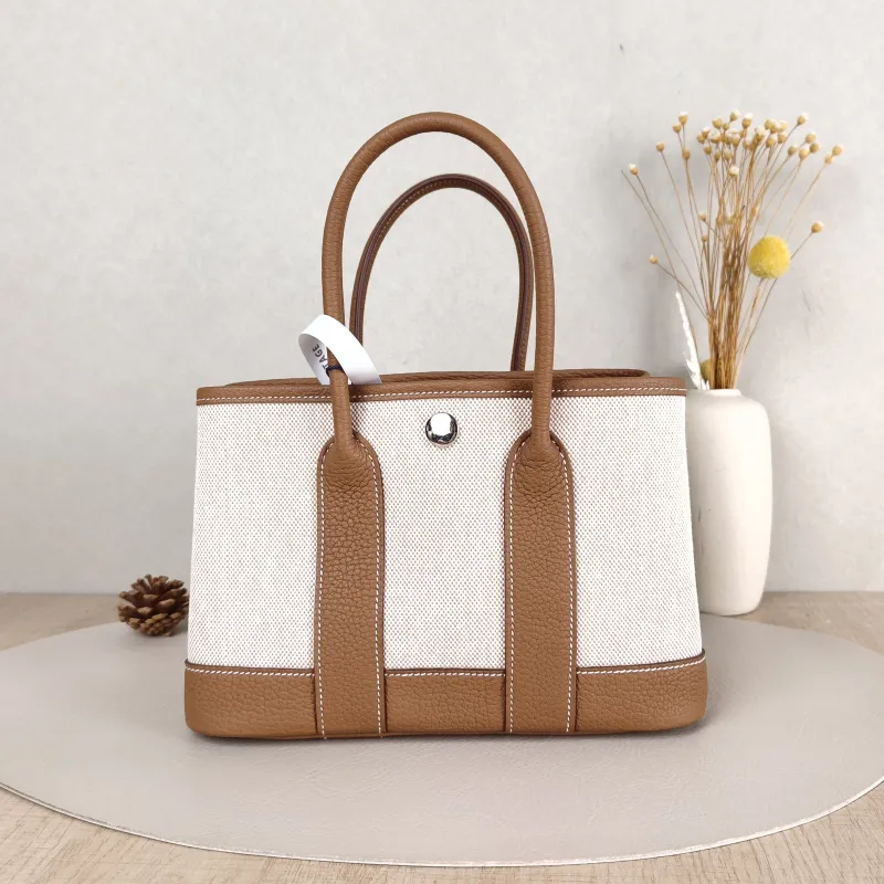 Hermès Top Handle Bag Neo Garden 23 Mini Canvas mini23 × 10 × 16 cm