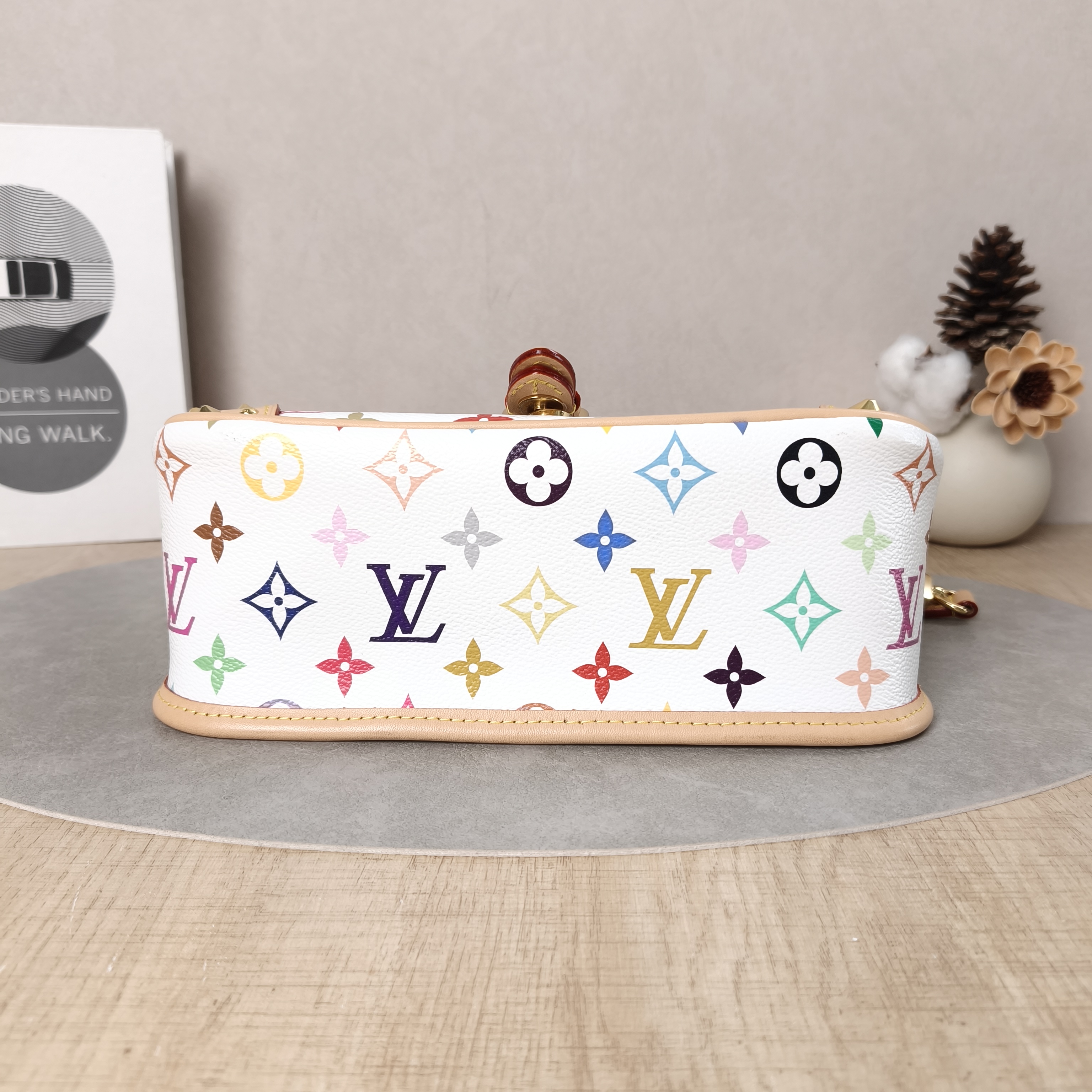 Louis Vuitton Crossbody Bag Diane Baguette Bag Multicolore PVC Small24 × 9 × 15 cm — cover view 3 of 6