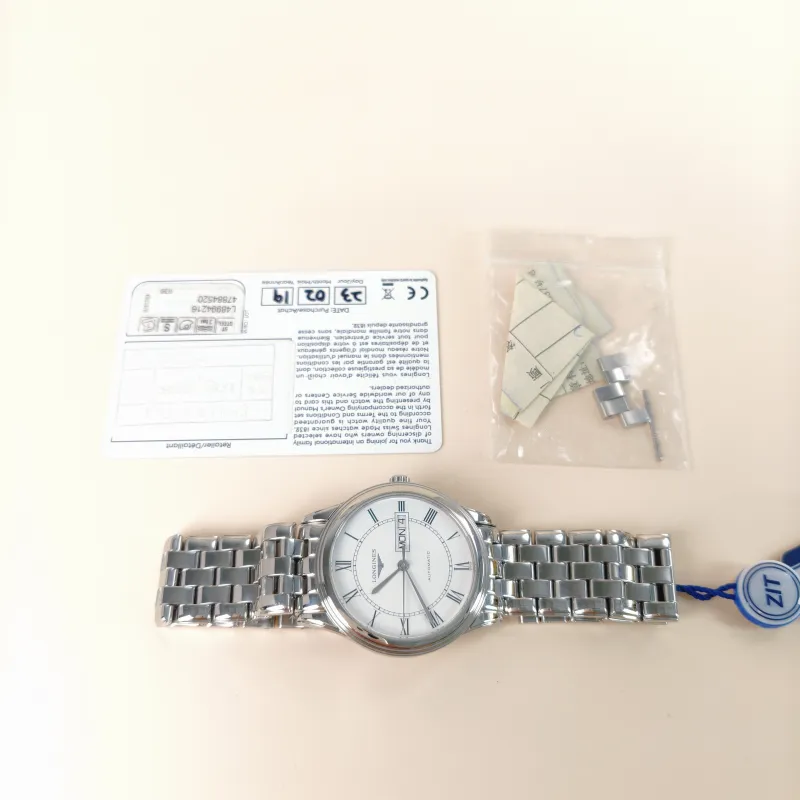 LONGINES Watch Collection Watch White 38.5mm Watch — cover view 3 of 12