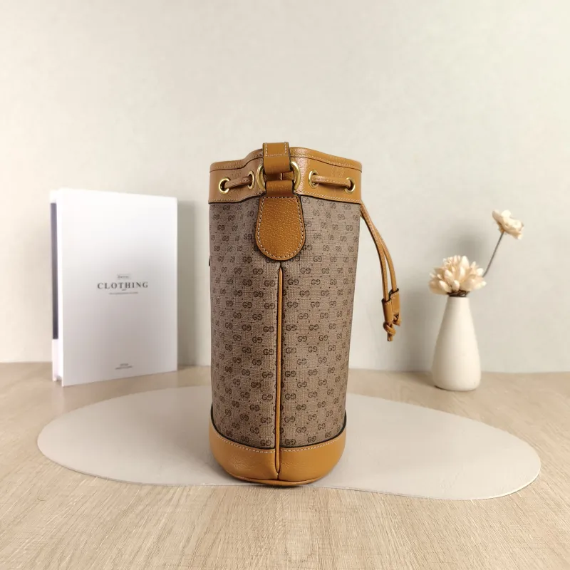 GUCCI &Disney Edition Crossbody Bag Brown PVC One Size24 × 12 × 26 cm — detail view 9 of 10