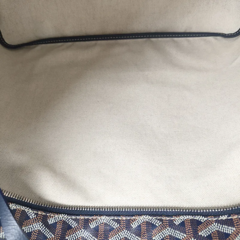 GOYARD Shoulder Bag Boheme Hobo​Blue PVC Small34 × 14 × 27 cm — detail view 8 of 12