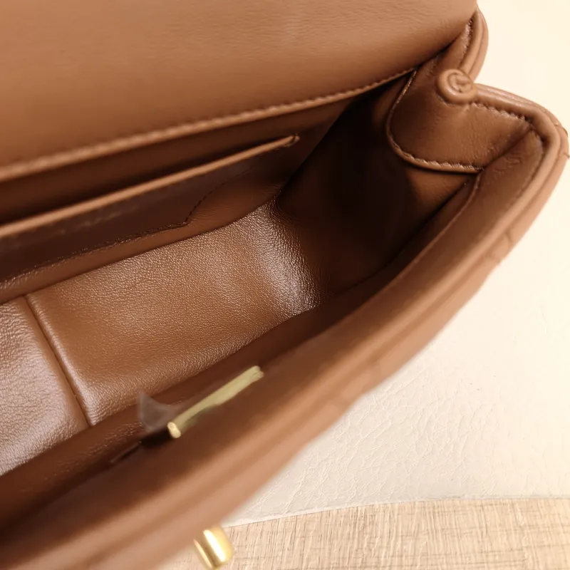 Chanel Crossbody Bag CF Mini Brown Lambskinmini17 × 6 × 12 cm — detail view 1 of 13