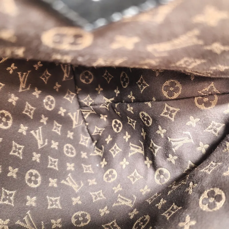 Louis Vuitton Top Handle Bag BIKER Black Lambskin Small 30 × 12 × 12 cm — detail view 3 of 12