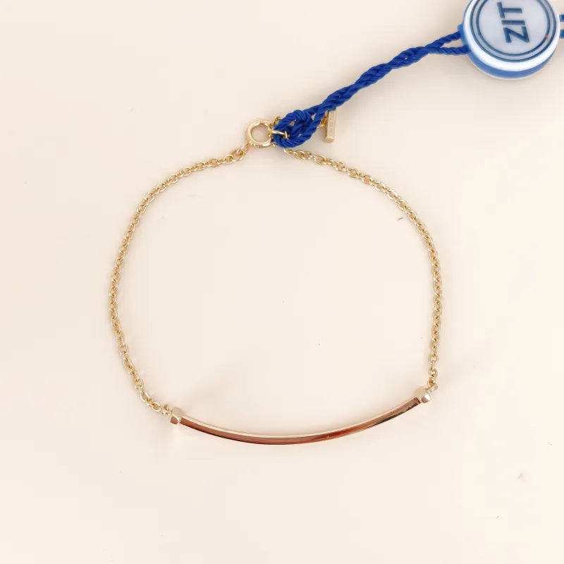Tiffany&Co. Bracelet TC ollection Smile Rose Gold Bracelet Rose Gold 18KR ose Gold One Size16cm