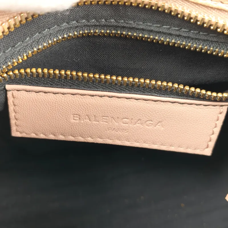BALENCIAGA Crossbody Bag Classic City Pink Calfskin Mini 24 × 10 × 16 cm — detail view 10 of 11
