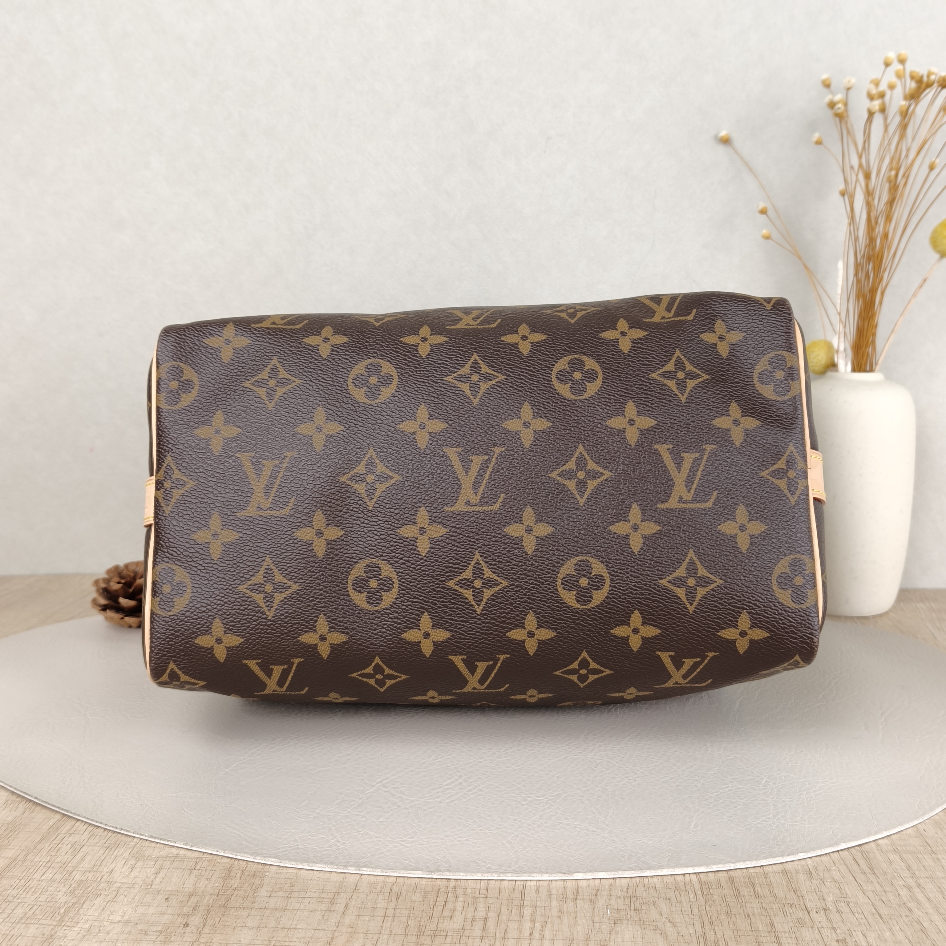 Louis Vuitton Crossbody Bag Speedy25Shoulder Strap Edition-Monogram PVC Medium25 × 15 × 19 cm — cover view 3 of 6