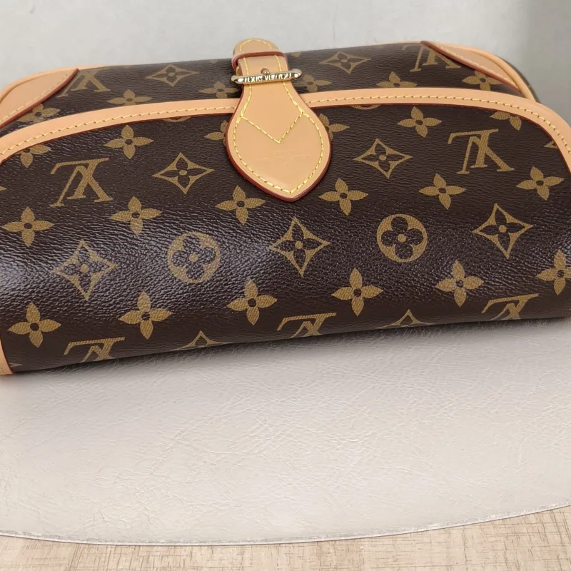 Louis Vuitton Crossbody Bag Diane Baguette Bag Shoulder Strap PVC Small 24 × 9 × 15 cm — detail view 1 of 14