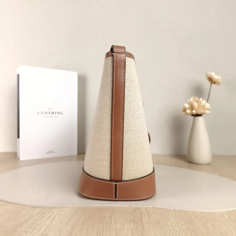 CELINE Shoulder Bag BUCKET TRIOMPHE Bucket Bag · Small 17 × 10 × 22 cm — detail view 2 of 9