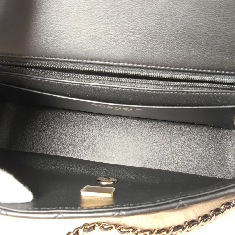 Chanel Crossbody Bag CF Crossbody Bag Black Lambskin Medium25.5 × 6 × 12.5 cm — detail view 2 of 13