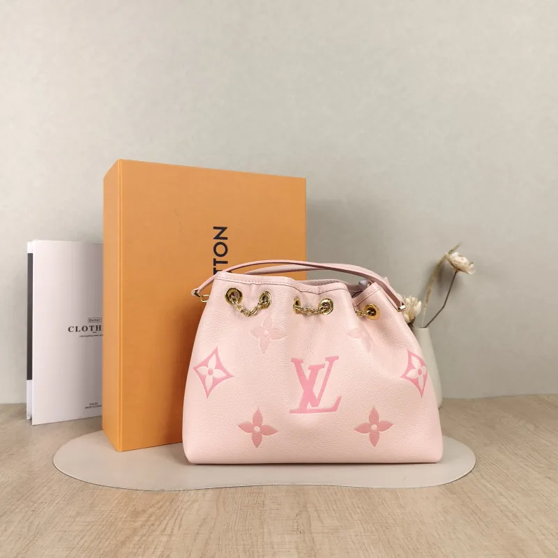 Louis Vuitton Crossbody Bag BUNDLE Pink Monogram Empreinte Embossed Calfskin28 × 11.5 × 20 cm — cover view 3 of 5