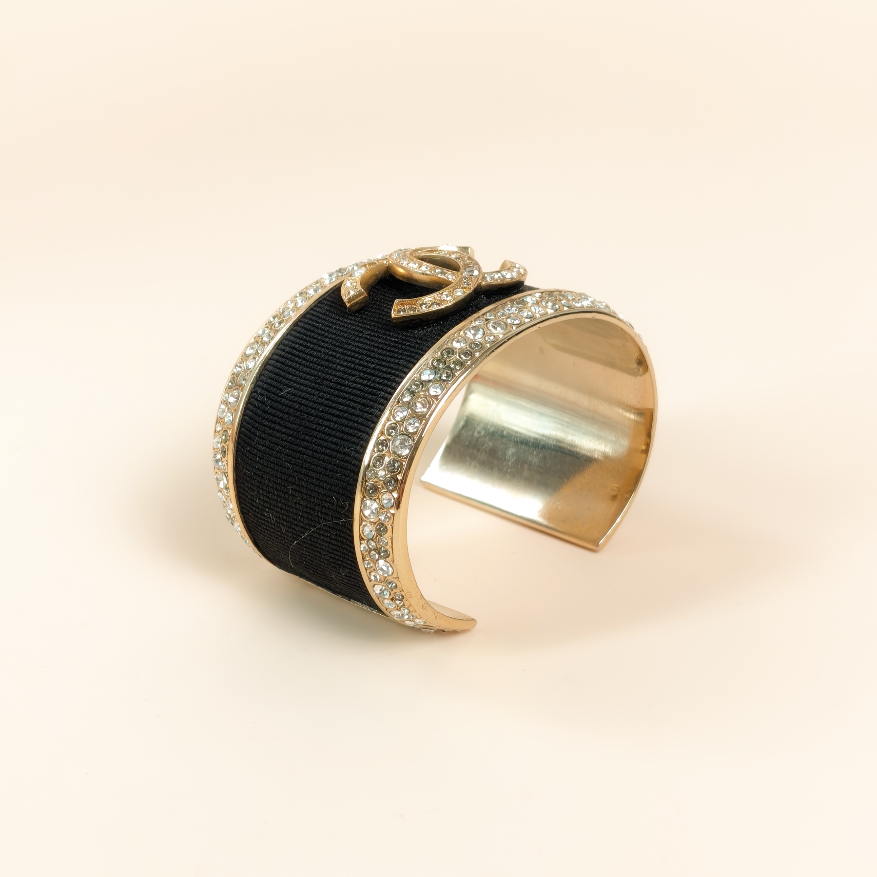 Chanel Bangle c Bangle Black Gold One Size 3.9cm — cover view 6 of 6