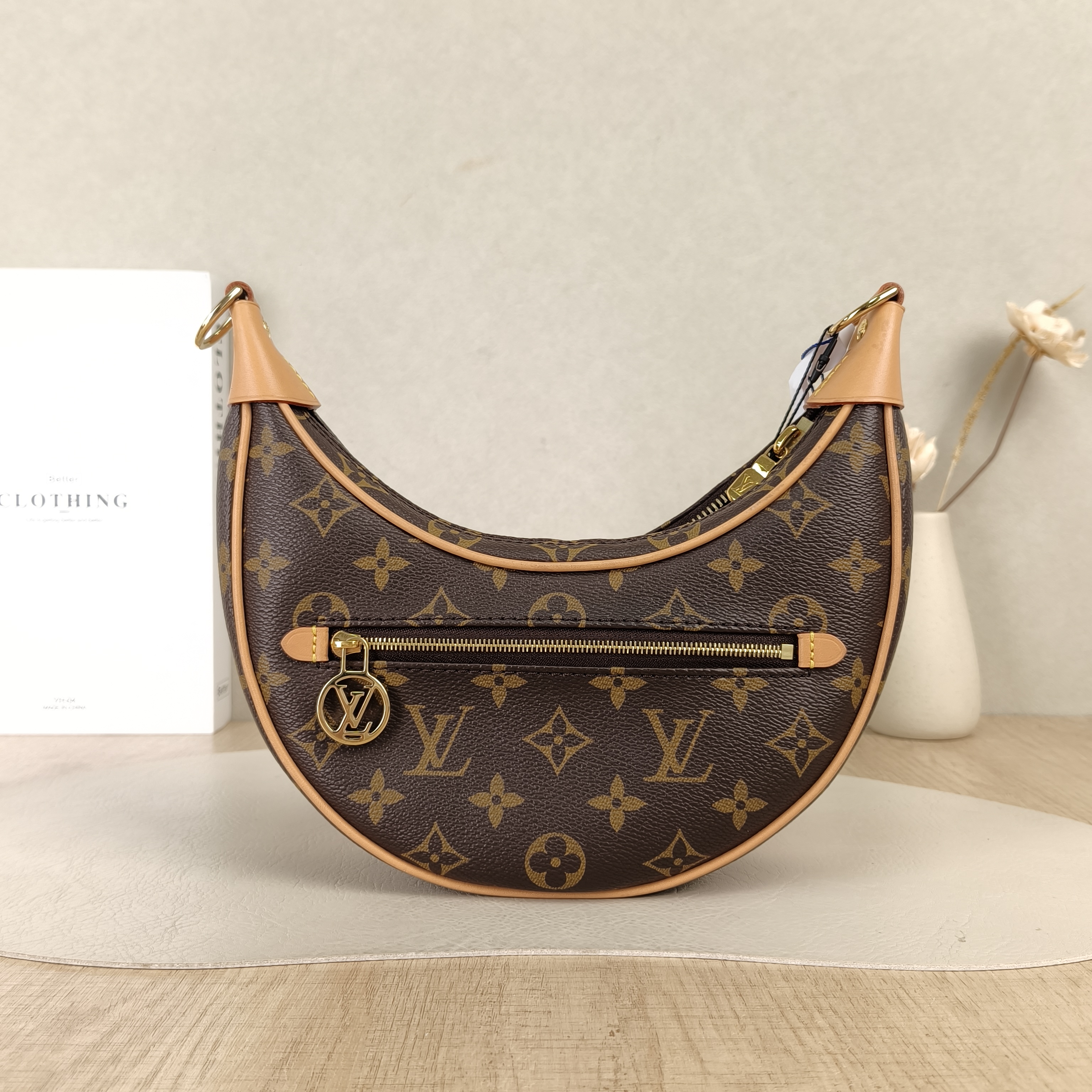 Louis Vuitton Crossbody Bag Loop Monogram PVC Small23 × 6 × 13 cm