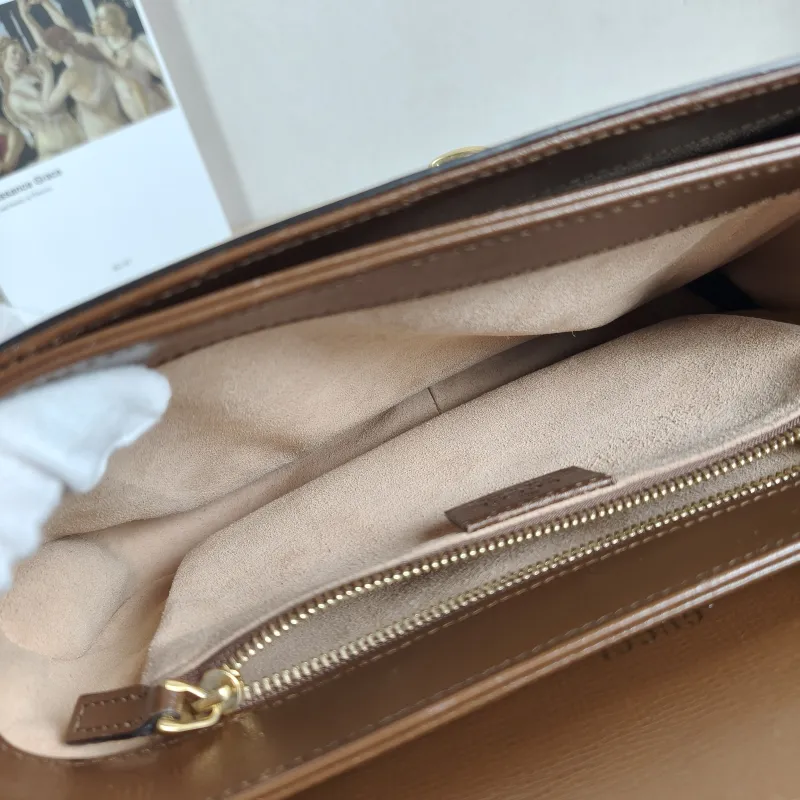 GUCCI Shoulder Bag Horsebit 1955 Horsebit Medium Monogram PVC Medium 25 × 8 × 18 cm — detail view 8 of 14