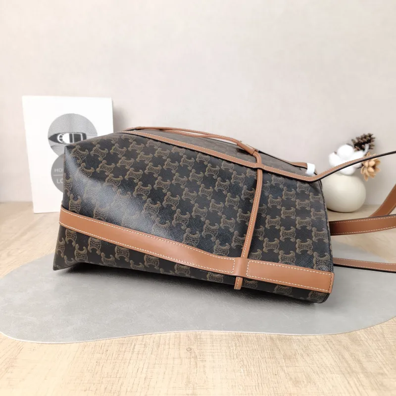 CELINE Shoulder Bag Cabas Tote Bag Monogram PVC One Size 34.5 × 16 × 31 cm — detail view 11 of 11