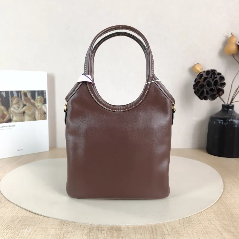 Miumiu Shoulder Bag IVY Tote Shopping Tote Calfskin Mini 20*24 — cover view 3 of 6
