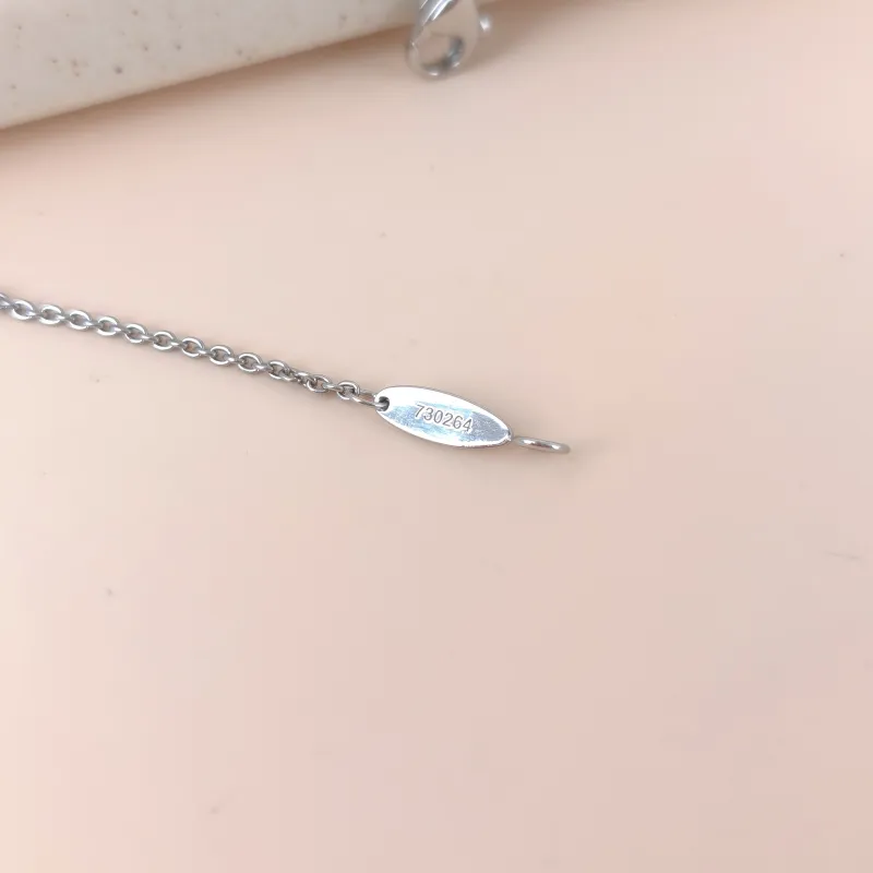 HARRY WINSTON Necklace HW Logo Pavé Diamond Necklace PT950One Size41cm — cover view 11 of 11