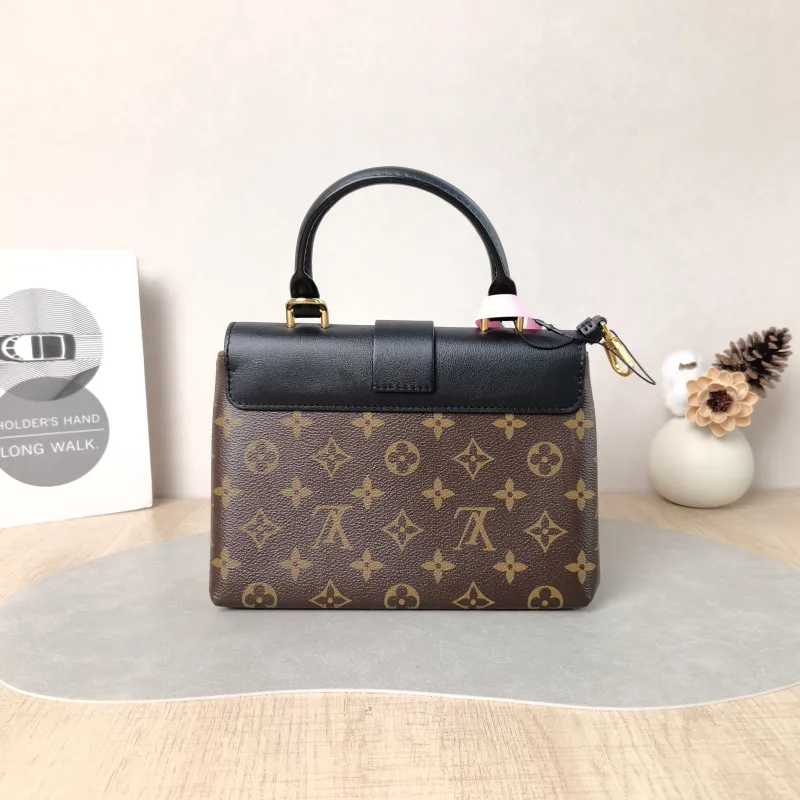 Louis Vuitton Crossbody Bag Locky BB Black PVC BB 20 × 7.5 × 16 cm — cover view 3 of 5