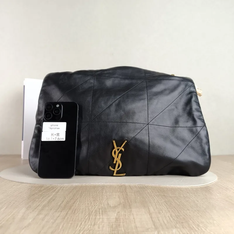 SAINT LAURENT Crossbody Bag Jamie 4.3 Chain Bag Black SL ambskin Large 43 × 9 × 29 cm — cover view 5 of 5