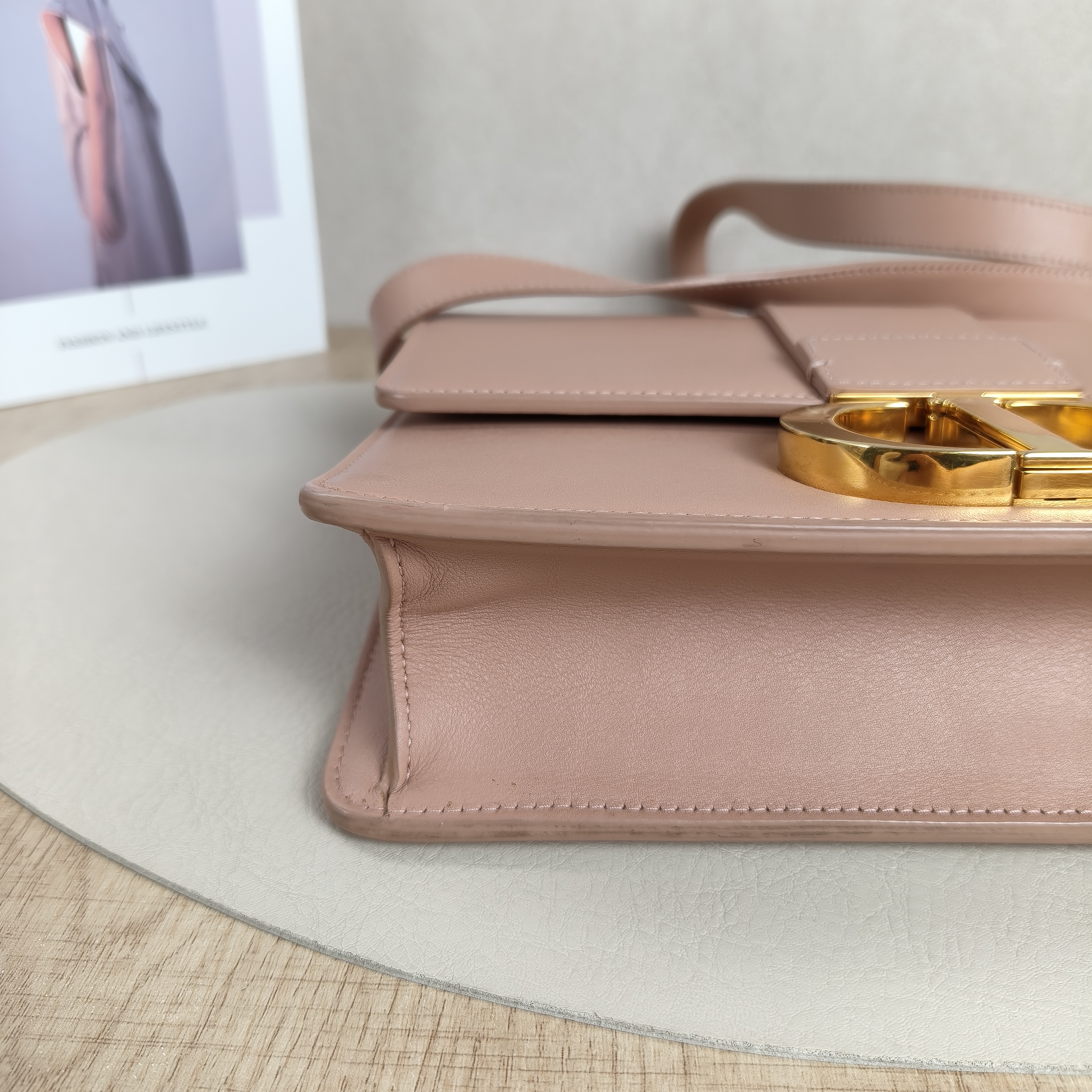 DIOR Crossbody Bag30Montaigne 30Pink Calfskin Medium24 × 8 × 17 cm — cover view 2 of 12