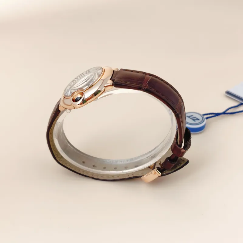 CARTIER Watch Ballon Bleu de Collection Watch Silver 18k One Size 18k 28 โ cover view 4 of 9