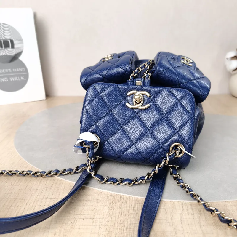 Chanel Backpack Duma Grained Calfskin Small16.5 × 10 × 17.5 cm — detail view 3 of 15