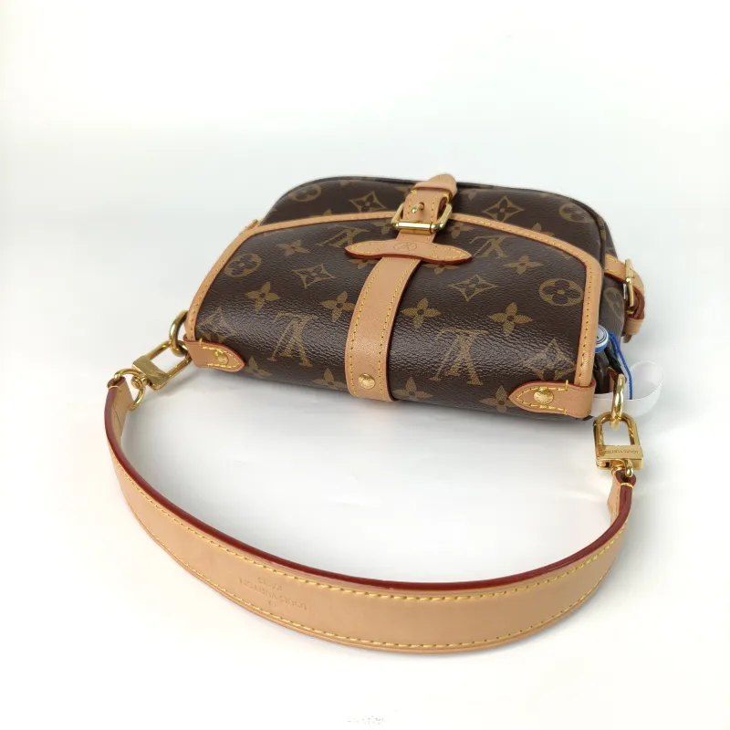Louis Vuitton Crossbody Bag Saumur BB BB Monogram PVC BB 20 × 8 × 16 cm — cover view 2 of 11