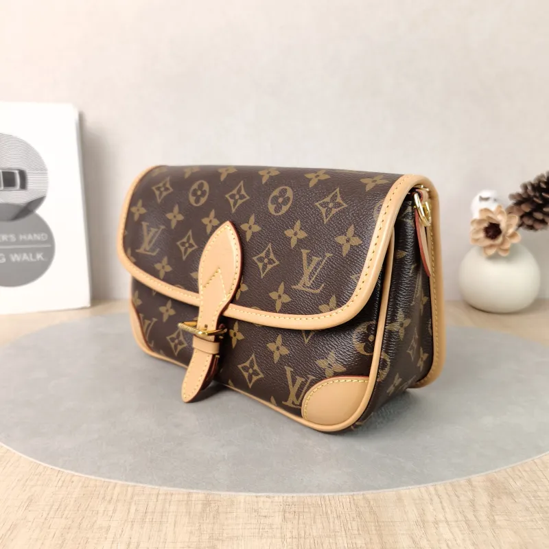 Louis Vuitton Crossbody Bag Diane Baguette Bag Shoulder Strap PVC Small24 × 9 × 15 cm — cover view 5 of 6