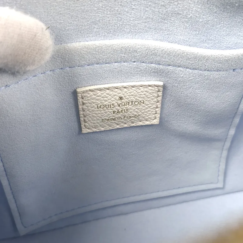 Louis Vuitton Crossbody Bag Speedy20 White · Blue Empreinte Embossed Calfskin Small 20.5 × 12 × 13.5 cm — detail view 4 of 11