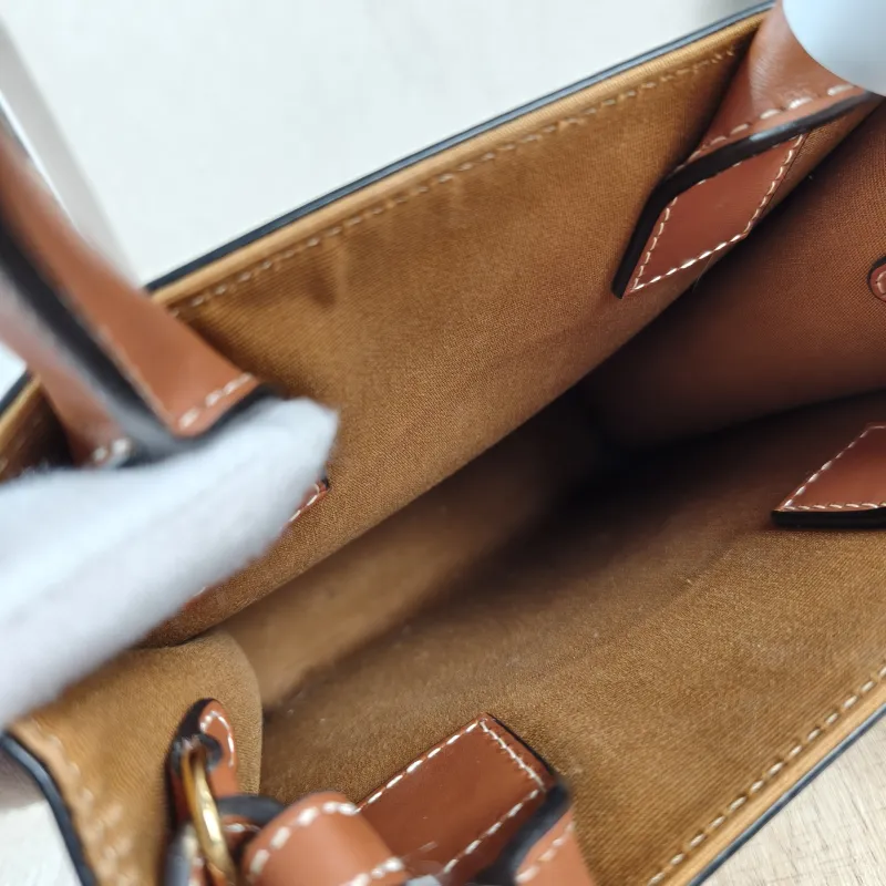 CELINE Crossbody Bag CABAS Mini Monogram PV Cmini17 × 4 × 20.5 cm — detail view 2 of 12