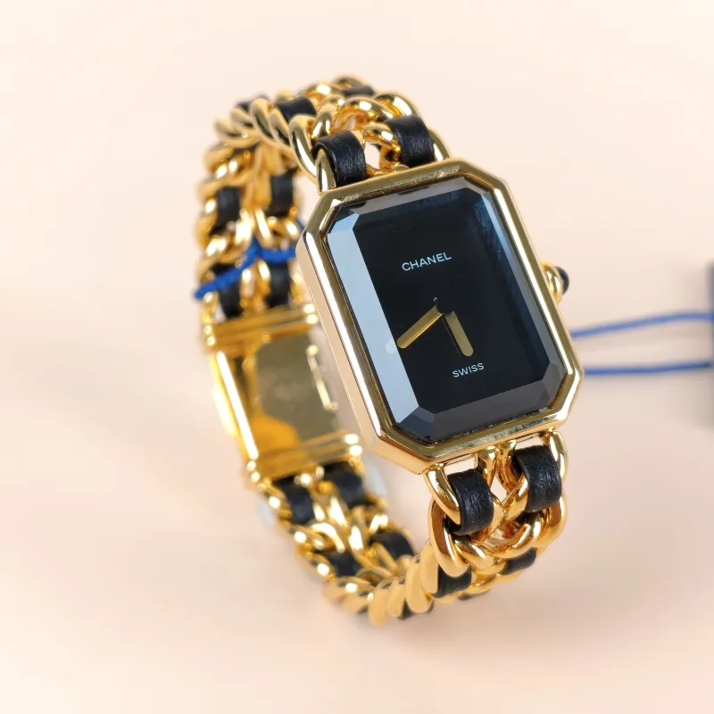 Chanel Watch Première Édition Originale Black with Gold-Tone Hardware Black with Gold-Tone Hardware One Size 26.1*20 M — cover view 8 of 8