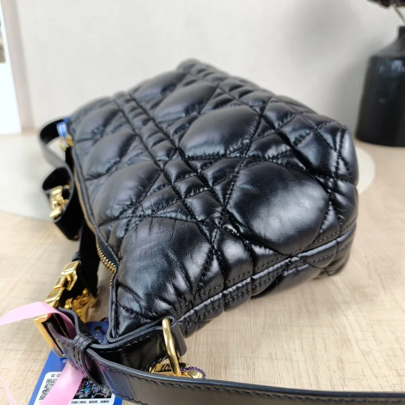 DIOR Crossbody Bag Sac Nomad Clutch Vanity Case Bag Black Calfskin Small 34 × 10 × 17 cm — detail view 3 of 11