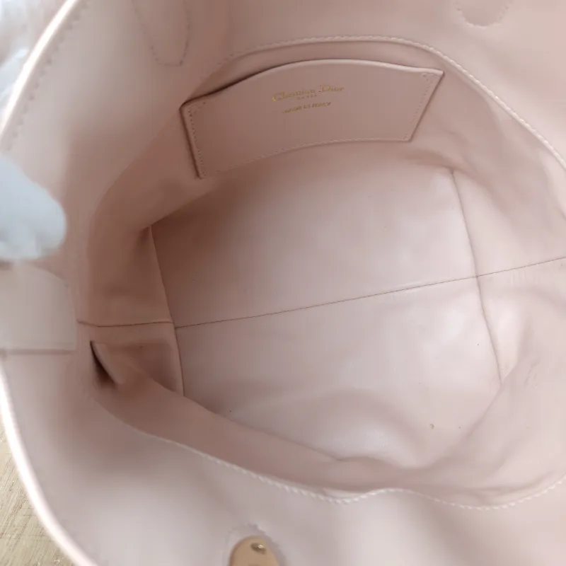 DIOR Top Handle Bag TOUJOURS Edition Pink Calfskin Small 18.5 × 12 × 18.5 cm — detail view 14 of 14
