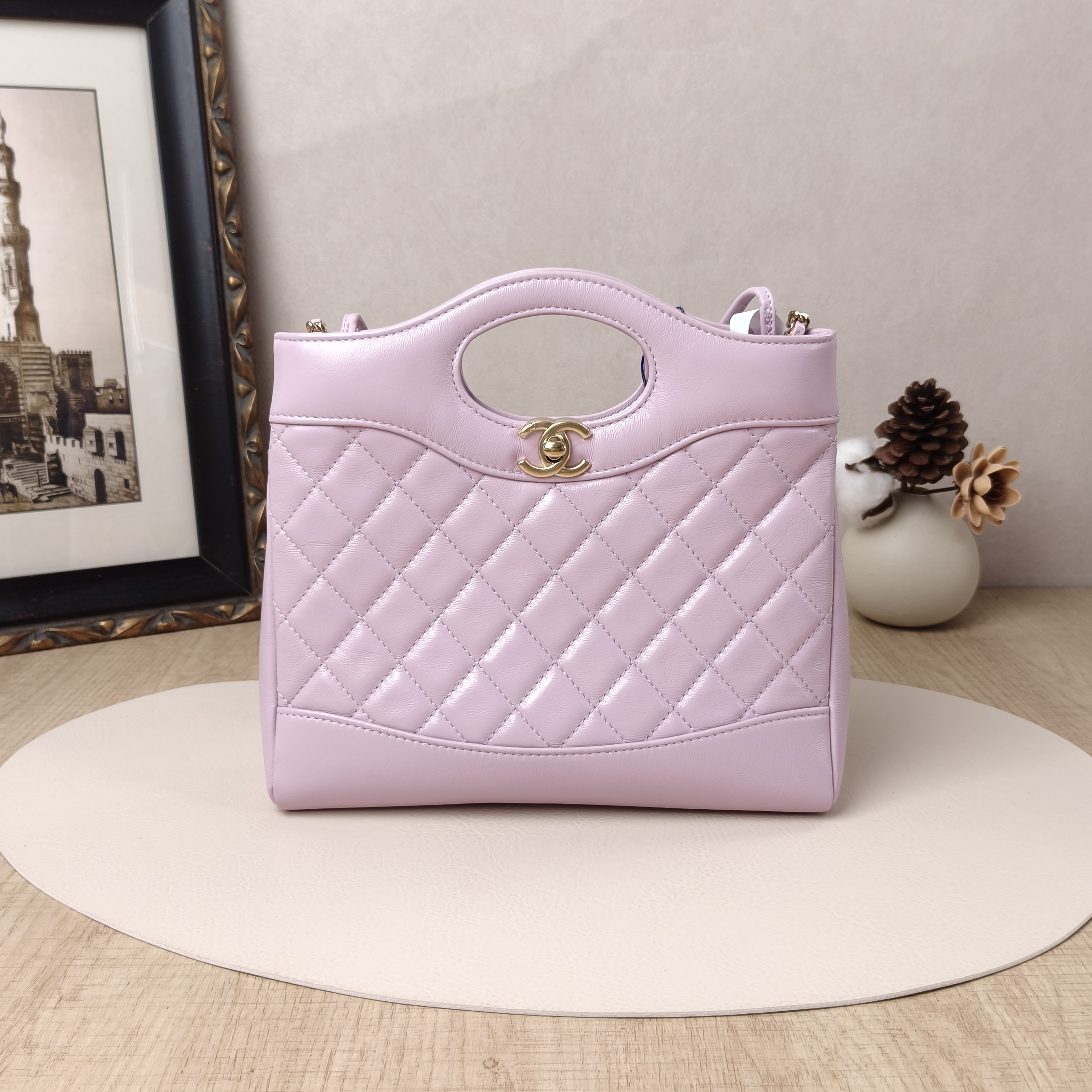 Chanel Crossbody Bag31Bag Waxed Leathermini23 × 5.5 × 22 cm
