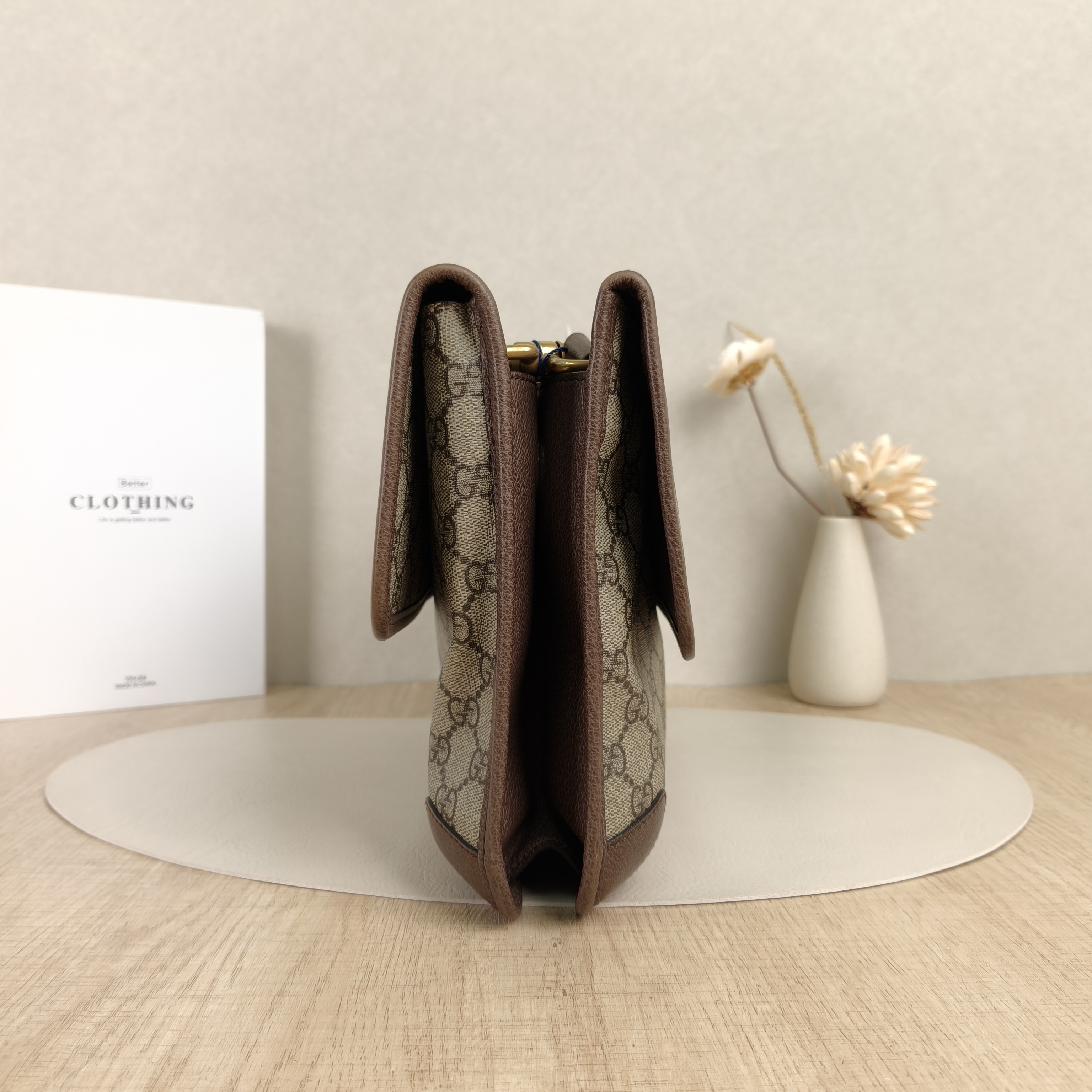 GUCCI Crossbody Bag Neo Vintage Monogram PVC Medium30 × 4 × 22 cm — cover view 7 of 8