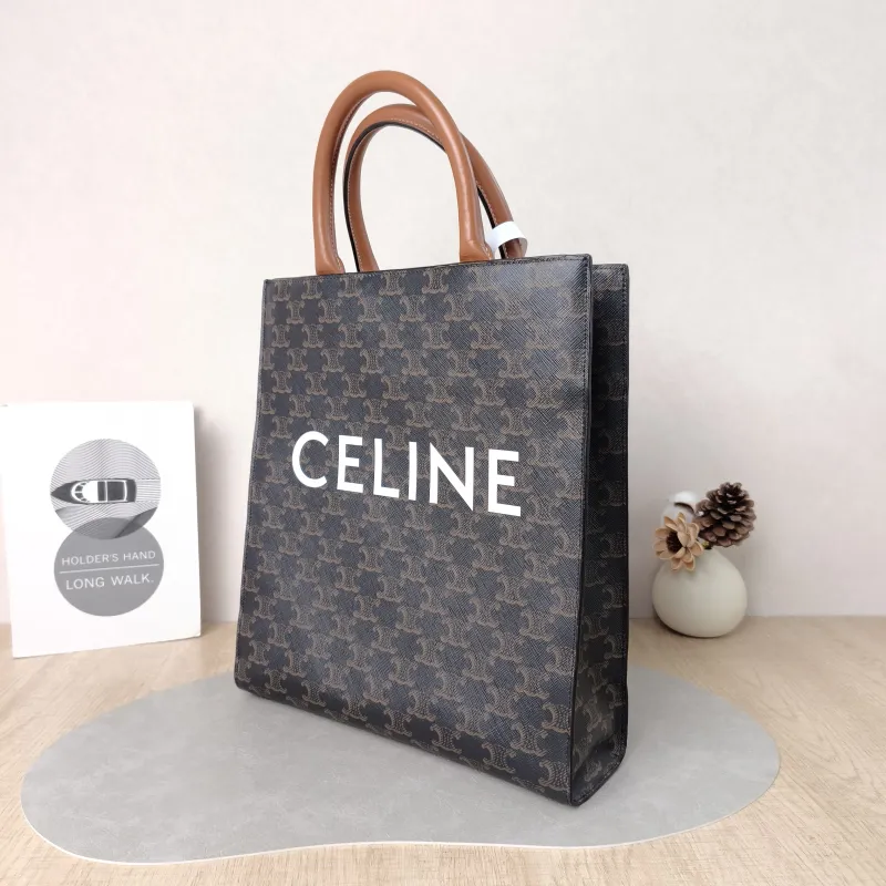 CELINE Crossbody Bag CABAS Monogram PVC Small 28.5 × 8 × 33 cm — cover view 5 of 6