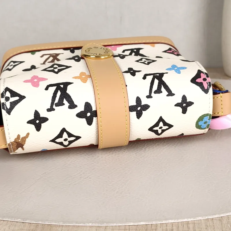 Louis Vuitton Crossbody Bag ENVELOPE Messenger Bag Box Tyler Yellow PVC Mini 19 × 7 × 12 cm — detail view 9 of 12