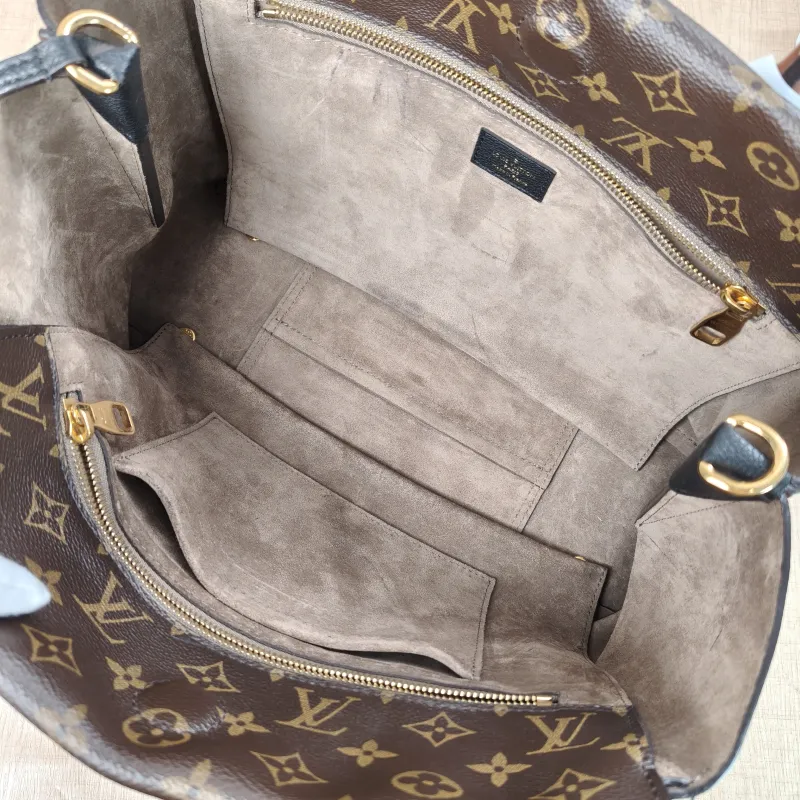 Louis Vuitton Top Handle Bag W Tote Black · Monogram PVC · Calfskin One Size35 × 11 × 25 cm — detail view 10 of 14