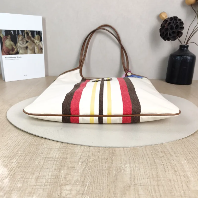 Miumiu Shoulder Bag IVY Tote Shopping Tote Canvas Medium 35*40 — cover view 5 of 5