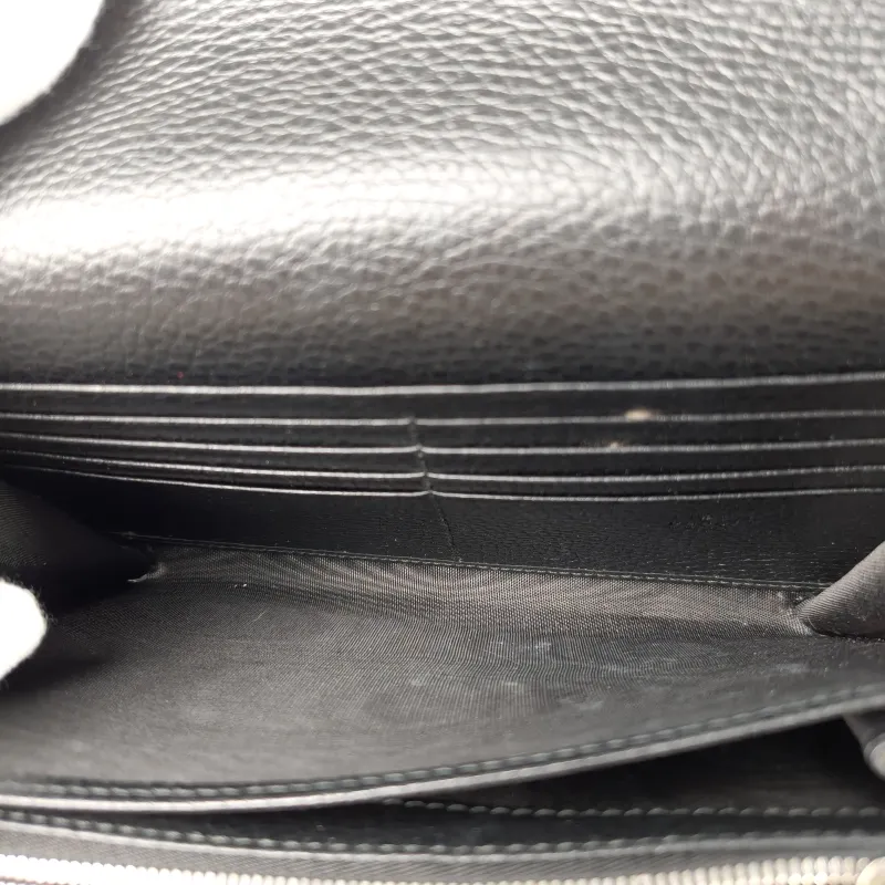 GUCCI Crossbody Bag Dionysus Collection Wallet woc Black Calfskin Mini 20 × 5 × 13 cm — detail view 5 of 13