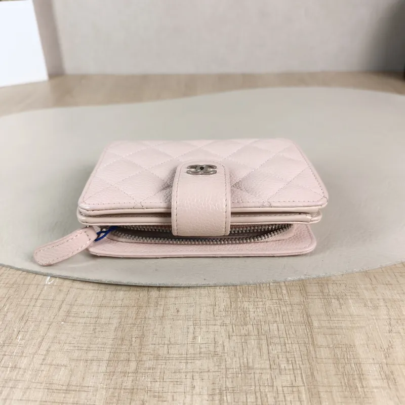 Chanel Wallet Wallet Pink Grained Calfskin One Size9.5 × 2 × 13 cm — detail view 7 of 12