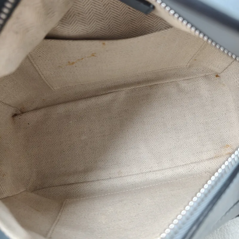 LOEWE Crossbody Bag Puzzle Blue CC alfskin Small 24 × 10.5 × 16.5 cm — detail view 4 of 16
