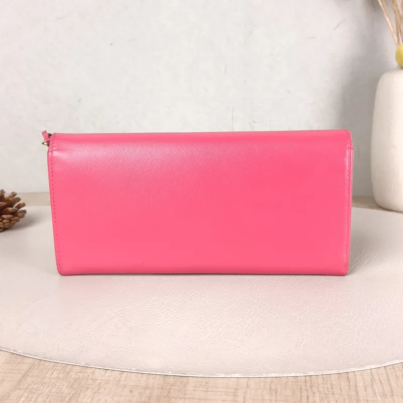 PRADA Shoulder Bag Shoulder Bagwoc Pink Calfskin 21 × 2.5 × 10.5 cm Conditioned — cover view 5 of 5