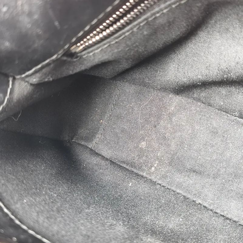 BALENCIAGA Crossbody Bag Crossbody Bag Black Calfskin 20 × 7 × 19 cm — detail view 6 of 12